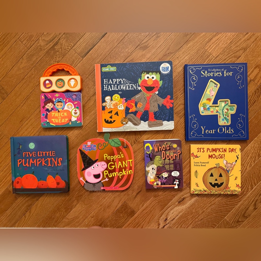 Children's Halloween Book Set